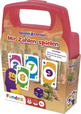 Produktbild von Cartamundi Fundels - Mit Zahlen Spielen - Kartenspiel; 22590104