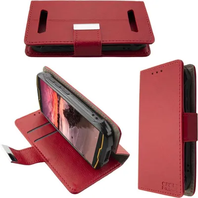 Zdjęcie produktu dla Bookstyle-Case für Cubot King Kong Mini in rot