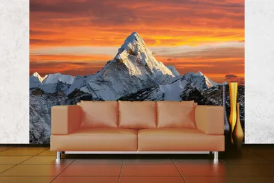 Produktbild von Vlies Fototapete BLICK AUF DEN SONNENUNTERGANG 375 x 250 cm (inkl. Kleister) - Vlies Tapete, Wandtapete, Wandbilder - Tapete für Wohnzimmer Schlafzimmer, Büro, Küche - Montagefertig