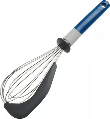 Obrázek produktu pro Mixér Tasty 678031, silikonová špička, měkká rukojeť, 31,5 cm, nerezová ocel, modrá