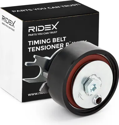 Produktbild von RIDEX 308T0021 Spannrolle Zahnriemen für VW Golf IV Schrägheck (1J1) GOLF VI (5K1) Golf V Schrägheck (1K1) POLO (9N) Polo Schrägheck (6R1, 6C1)