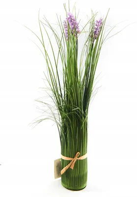 Zdjęcie produktu dla Sztuczny Kwiat Zielona Trawa Dekoracja Fejka 40Cm