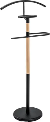 Produktbild von HAKU Herrendiener buche, schwarz - Massivholz, Metall, B/H/T: 47x112x29 cm