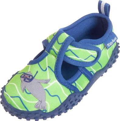 Produktbild von Playshoes - UV-Badeschuhe für Kinder - Robbe - blau / grün