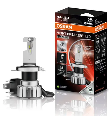 Produktbild von Lampen Birnen Scheinwerfer MIT ZULASSUNG für Motorrad OSRAM LED NIGHT BREAKER H4