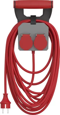 Produktbild von REV Verlängerungskabel Aussen 10 Meter H07RN-F 3x1,5, 2, 2 Steckdosen