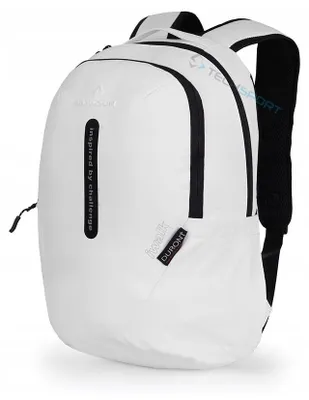 Produktbild von Bergson iWalk 20L Rucksack Laptopfach Cityrucksack mit Brust und Hueftgurt Weiss