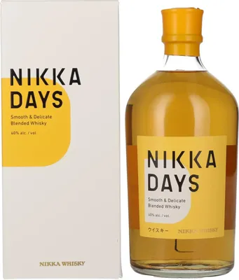 Produktbild von Nikka Days Japanese Smooth & Delicate Blended Whisky in Geschenkpackung | 40 % vol | 0,7 l