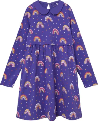 Produktbild von NAME IT Kinder Print Kleid für Mädchen Freizeit Dress Langarm NKFODNIA Größe: