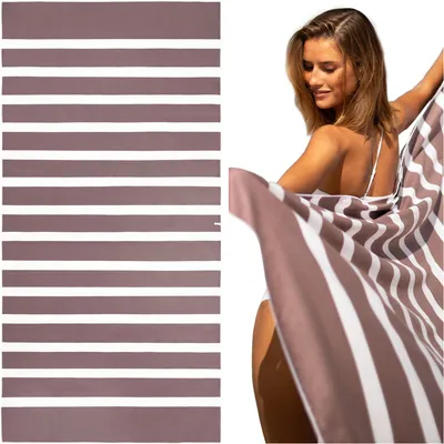 Obrázek produktu pro XL ručník z mikrovlákna na pláž, rozměry 200x100 cm, rychleschnoucí