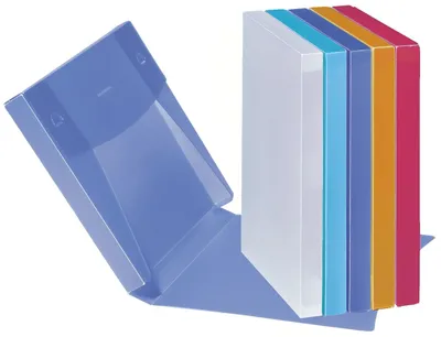 Zdjęcie produktu dla Pagna® 21001-00 Heftbox Basic Colours - A4, 30 mm, PP, sortiert