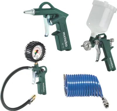Obrázok produktu pre Metabo LPZ 4 Set, Farba, Čierna, Modrá, Zelená, Biela
