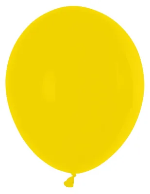 Produktbild von 200x Luftballons gelb Ø 250 mm Größe 'M'