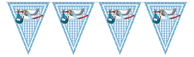 Zdjęcie produktu dla Folat 09057, Baner reklamowy, Niebieski, Urodziny, 10000 mm, 40 g, 340 mm