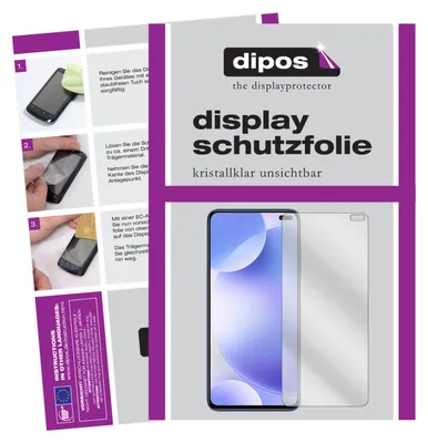 The image shows a product packaging with instructions and a product image.