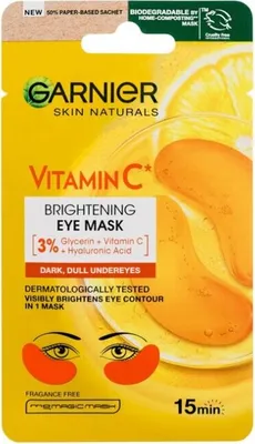 Immagine prodotto di Garnier Skin Naturals Maschera occhi illuminante alla vitamina C