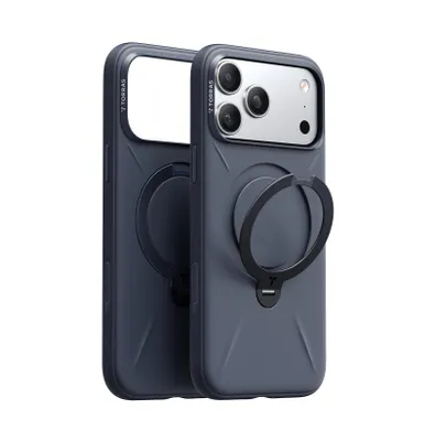 Zdjęcie produktu dla Torras - QPRO Silicone Series etui ochronne na iPhone 17 Pro – granatowe