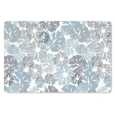 Produktbild von MuchoWow® Schreibtischunterlage Blumen - Abstrakt - Muster 60x40 cm - XXL Mauspad - Großes Mauspad