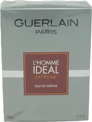 The image shows the front of a perfume box.