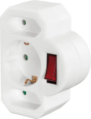 Produktbild von Hama 00223217, Gerade, Gerade, Typ C (Euro-Stecker), Typ C, Weiß, 230 mm