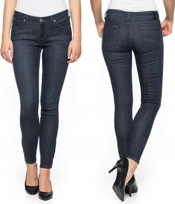 Produktbild von LEE, Damen Jeanshose, Skinny fit, SCARLETT, W27 L33, Schwarz, Jeans, baggyjeans, buggy