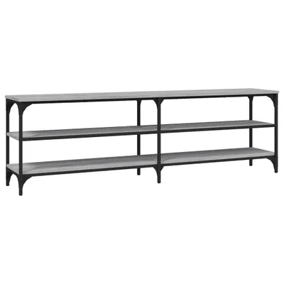 Image de vidaXL Armoire TV Gris Sonoma 160x30x50 cm Bois composite