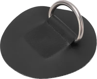 Image de Anneau en D en PVC et acier inoxydable – monocouche, robuste, résistant aux UV, pour kayak, bateau pneumatique, paddleboard et planche de surf, montage facile