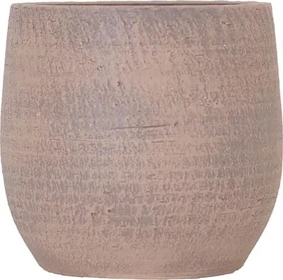 Image de Pot Céramique Hemera Anthracite Design Moderne, Résistance Durable - Artevasi
