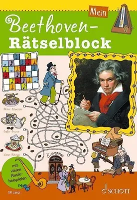 Obrázok produktu pre Mein Beethoven-Rätselblock