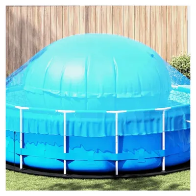 Produktbild von Poolkissen für Aufstellpools Ø 300 cm Blau aus hochwertigem PVC mit Boston-Ventil und UV-Schutz inklusive Reparaturset für Winterabdeckung