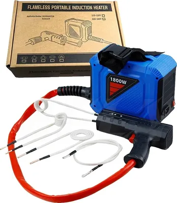 Produktbild von Tragbarer Induktionsheizer, 1800W Ausgangsleistung, Luftkühlsystem, 1.8KW, EU-Stecker