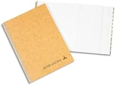 Notizbuch A4, marmoriert, 192 Seiten, kariert 5x5, 90 g