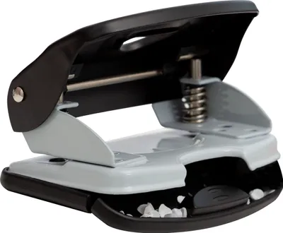 Zdjęcie produktu dla Dziurkacz Q-CONNECT KF14221, 40 kartek, czarny/szary