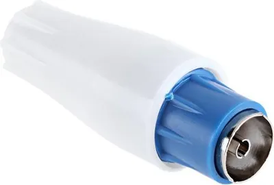 Zdjęcie produktu dla Gni0263 Gniazdo Antenowe Tv Na Kabel Niebieskie