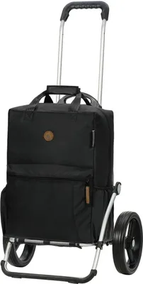 Immagine prodotto di Andersen SHOPPER MANUFAKTUR carrello della spesa con scomparto per laptop Royal Shopper Carl Black nero
