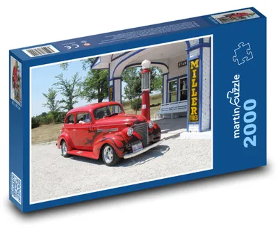 Obrázek produktu pro martinpuzzle - Puzzle 2000 - Červené auto