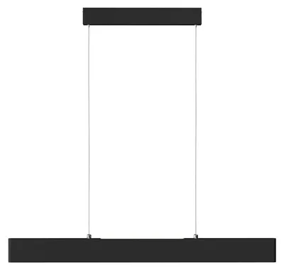 Immagine prodotto di Lampada a sospensione LED STEP nera 23W, bianco caldo, 800 lm, metallo, dimensioni: 8x4x91 cm, IP20, Maytoni