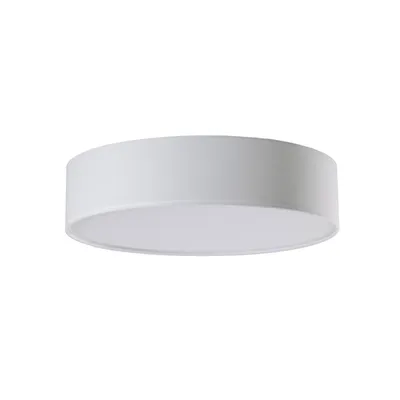 Produktbild von Lindby Deckenleuchte Sebatin, Ø 50 cm, weiß, Stoff, E27