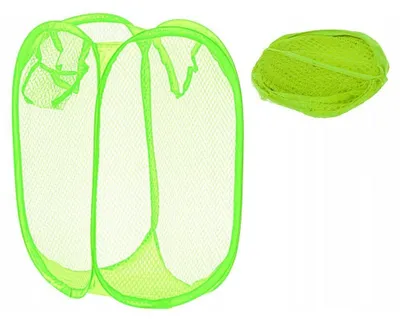 Image de Verk 01607 Panier à linge pliant vert