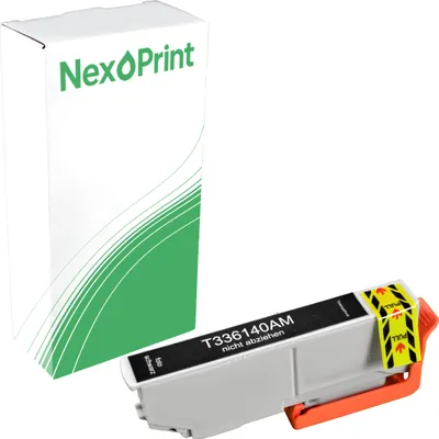 Produktbild von Druckerpatrone kompatibel zu Epson C13T336140 33XL schwarz Expression Premium XP-830 Epson XP-7100 Epson XP-645 Epson XP-640 Epson XP-635