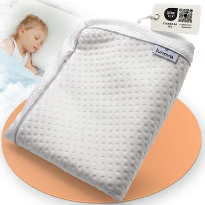 Produktbild von Lunova Kissenbezug 30x50 cm für Kinderkissen, Bambus-Viskose, waschbar