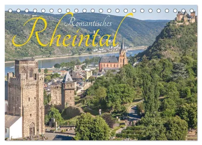 Produktbild von Romantisches Rheintal (Tischkalender 2027 DIN A5 quer), CALVENDO Monatskalender