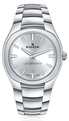 Produktbild von Edox - 57004 3 AIN - Armbanduhr - Damen - Quarz - Les Bémonts Ultra Slim Date