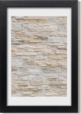 Produktbild von Bild 20x30 MDF-Rahmen, Wandkunst Backsteinmauer