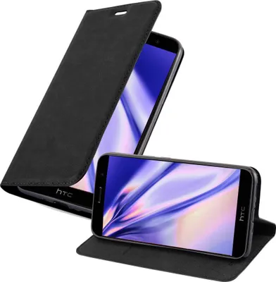 Immagine prodotto di Cadorabo cover per HTC OCEAN / U11 cover protettiva in nero custodia per cellulare cover chiusura magnetica