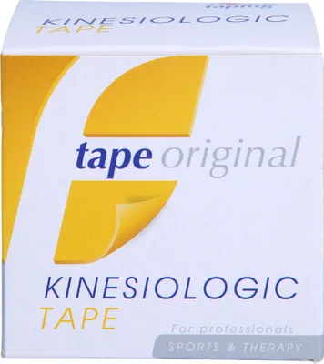 Produktbild von KINESIOLOGIC tape original gelb 5mx5cm, 1 St
