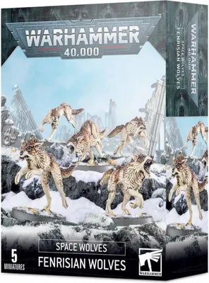 Produktbild von Warhammer 40.000 Space Wolves Fenrisian Wolves