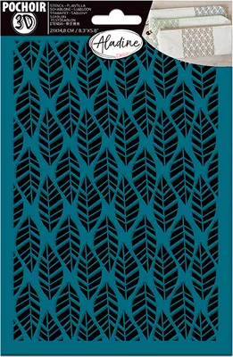 Obrázek produktu pro Šablona silikonová 21x14,8 cm - listy malé