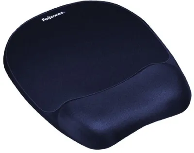 Produktbild von Mauspad Memory Foam dunkelblau Packung mit 4 Stück