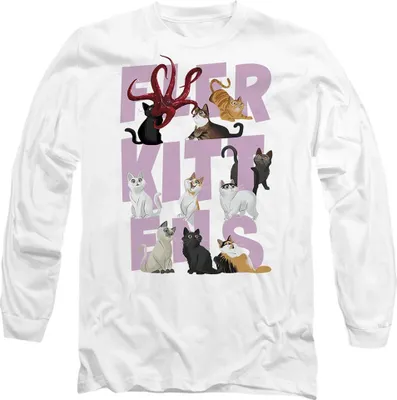 Produktbild von The Marvels - "Flerkittens" T-Shirt für Herren/Damen Uni TV14738 (L) (Weiß)
